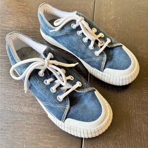 City Sneaks 8 blue beach denim casual loafer sneakers